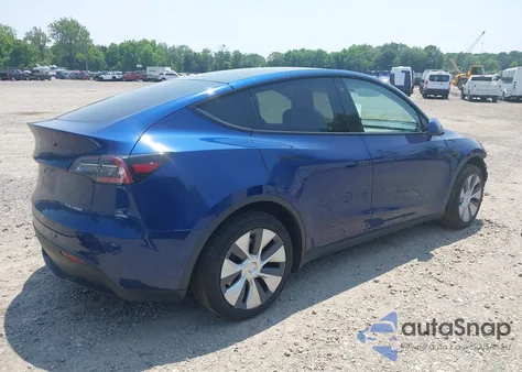 2020 Tesla Model Y Long Range Dual Motor All-Wheel Drive z USA, uszkodzony, nr VIN 5YJYGDEE4LF006867